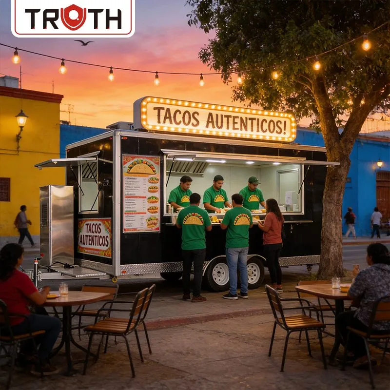 Koncesion Food Trailer Mobile Tacos Cart