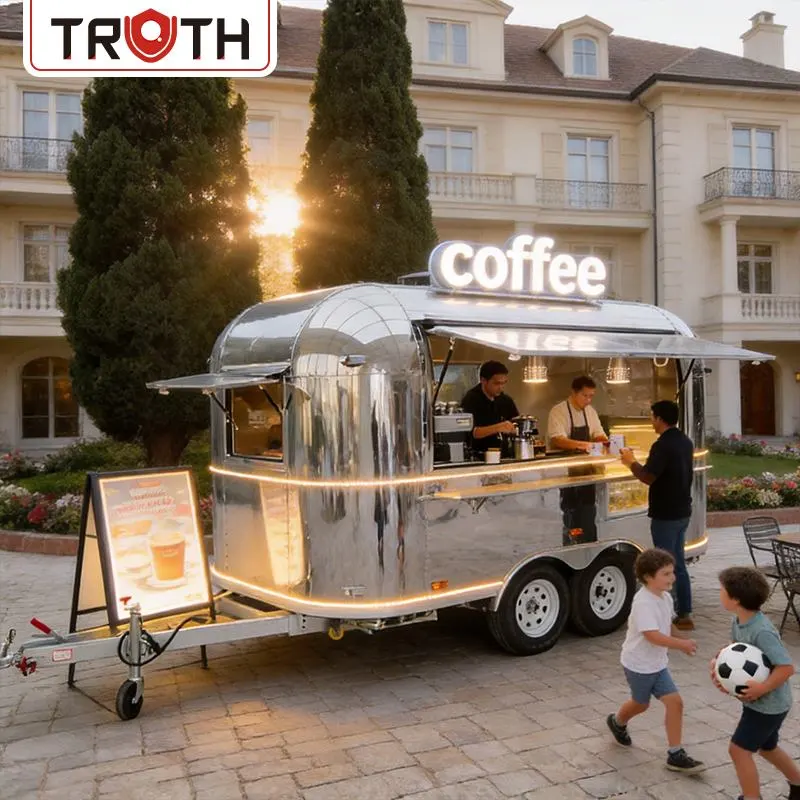 Food Truck Príves na kávu Vozík na jedlo