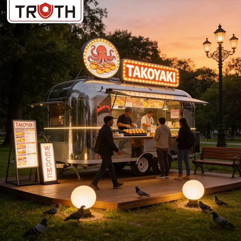 Plne vybavená mobilná kuchyňa Taco Trailers