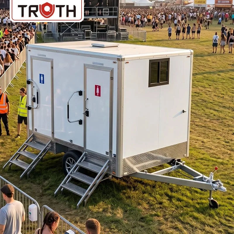Mobilné WC WC s nádržou na akcie